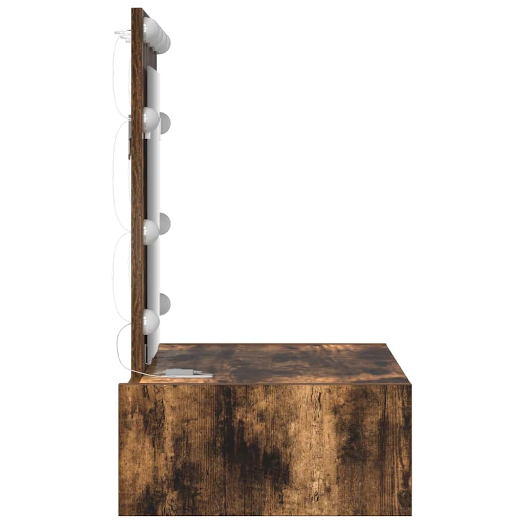 Schminktisch mit Schubladen Braun 60 x 40 x 70 cm Holzwerkstoff