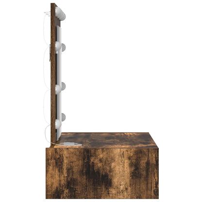 Schminktisch mit Schubladen Braun 60 x 40 x 70 cm Holzwerkstoff