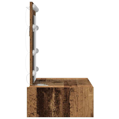 Schminktisch mit Schubladen Braun 60 x 40 x 70 cm Holzwerkstoff