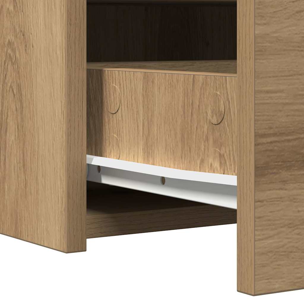 Schminktisch mit Schubladen Braun 60 x 40 x 70 cm Holzwerkstoff