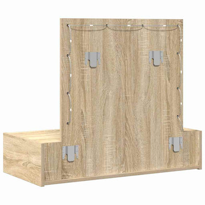 Schminktisch mit Schubladen Braun 83 x 40 x 70 cm Holzwerkstoff