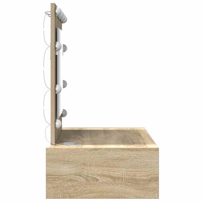 Schminktisch mit Schubladen Braun 83 x 40 x 70 cm Holzwerkstoff