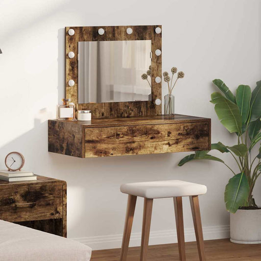Schminktisch mit Schubladen Braun 83 x 40 x 70 cm Holzwerkstoff