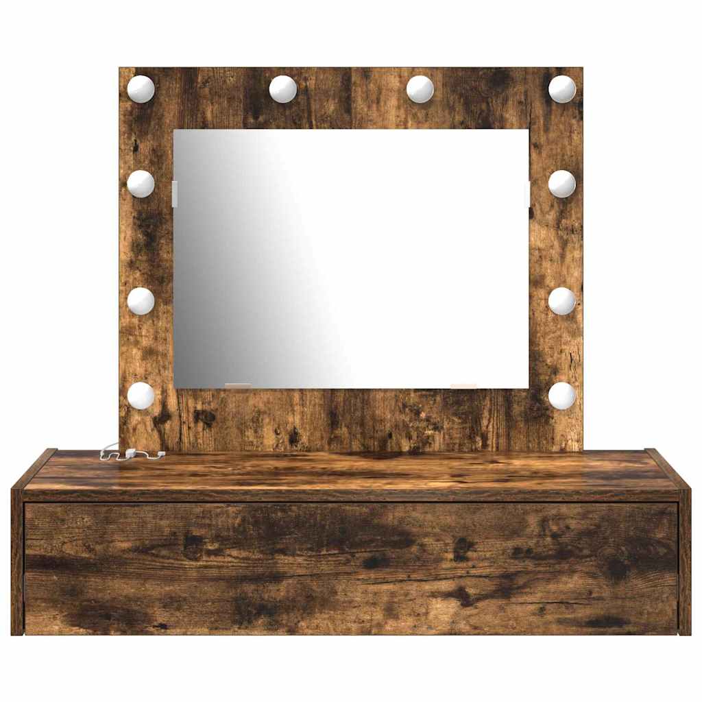Schminktisch mit Schubladen Braun 83 x 40 x 70 cm Holzwerkstoff