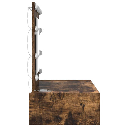 Schminktisch mit Schubladen Braun 83 x 40 x 70 cm Holzwerkstoff