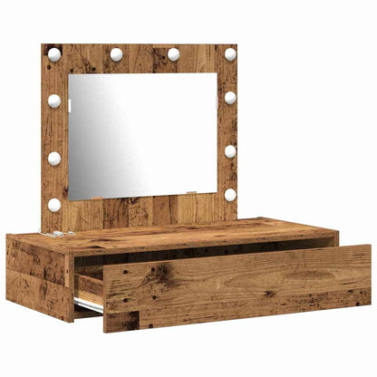 Schminktisch mit Schubladen Braun 83 x 40 x 70 cm Holzwerkstoff
