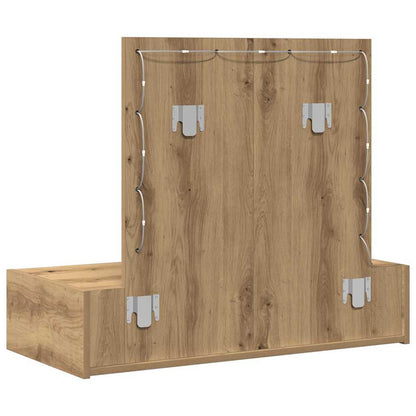 Schminktisch mit Schubladen Braun 83 x 40 x 70 cm Holzwerkstoff