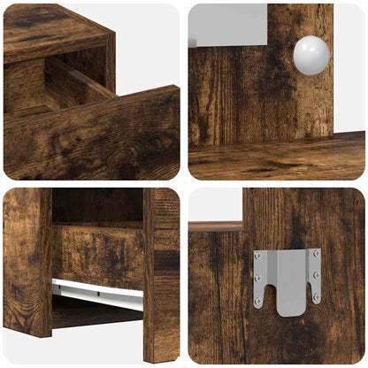 Schminktisch mit Speicher Braun 100 x 40 x 70 cm Holzwerkstoff