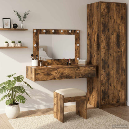 Schminktisch mit Speicher Braun 100 x 40 x 70 cm Holzwerkstoff