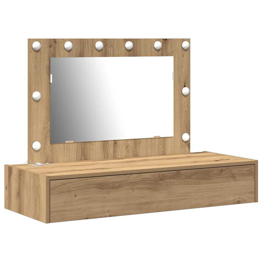 Schminktisch mit Speicher Braun 100 x 40 x 70 cm Holzwerkstoff