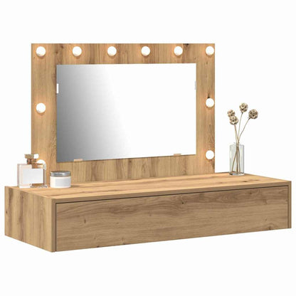 Schminktisch mit Speicher Braun 100 x 40 x 70 cm Holzwerkstoff