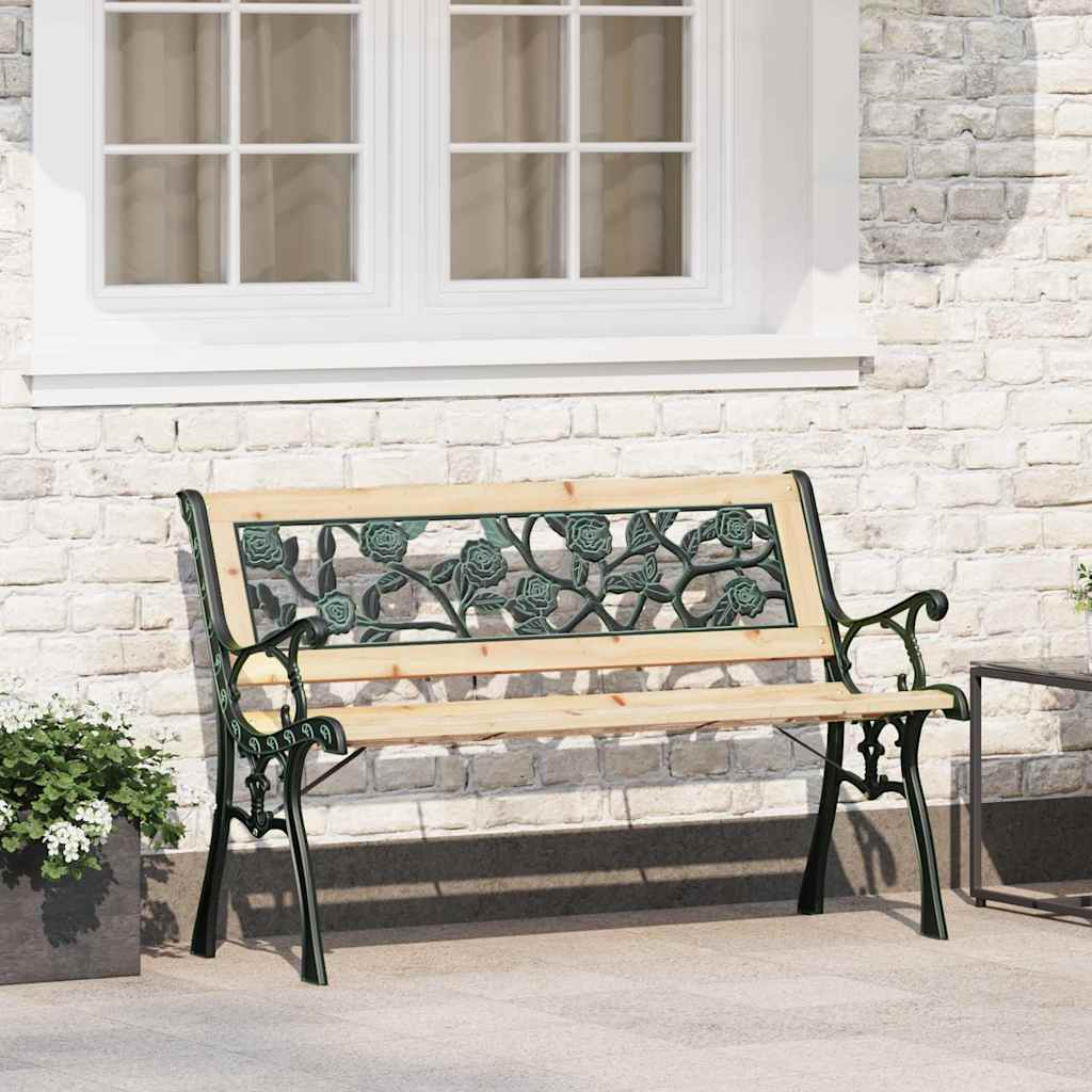 Bank Braun 116 x 54 x 73cm Holz