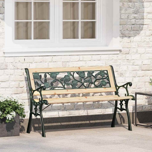 Bank Braun 116 x 54 x 73cm Holz