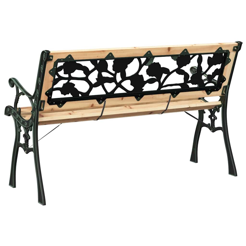 Bank Braun 116 x 54 x 73cm Holz