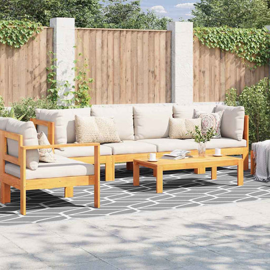 Outdoor Teppich Grau und Weiß 250 x 600 cm PP