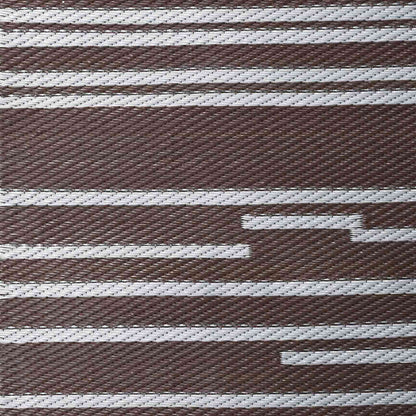 Outdoor Teppich ARAKIL Braun 300 x 400 cm PP