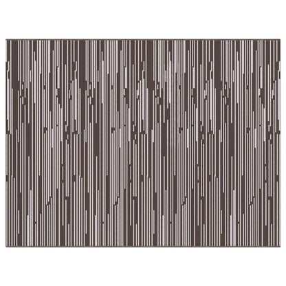Outdoor Teppich Braun 300 x 400 cm PP