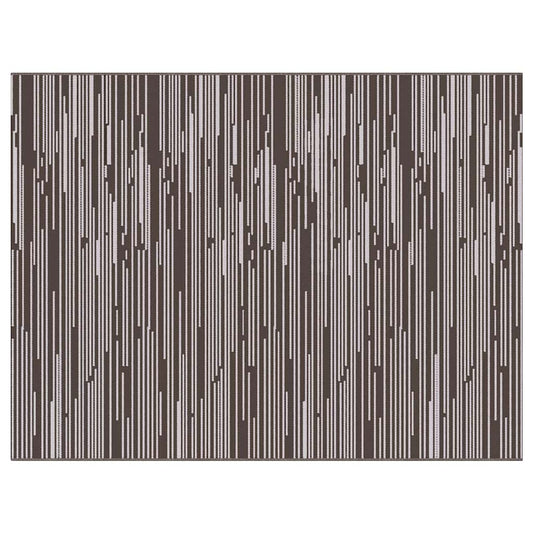 Outdoor Teppich Braun 300 x 400 cm PP