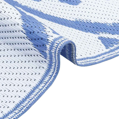 Outdoor Teppich Babyblau 300 x 400 cm PP
