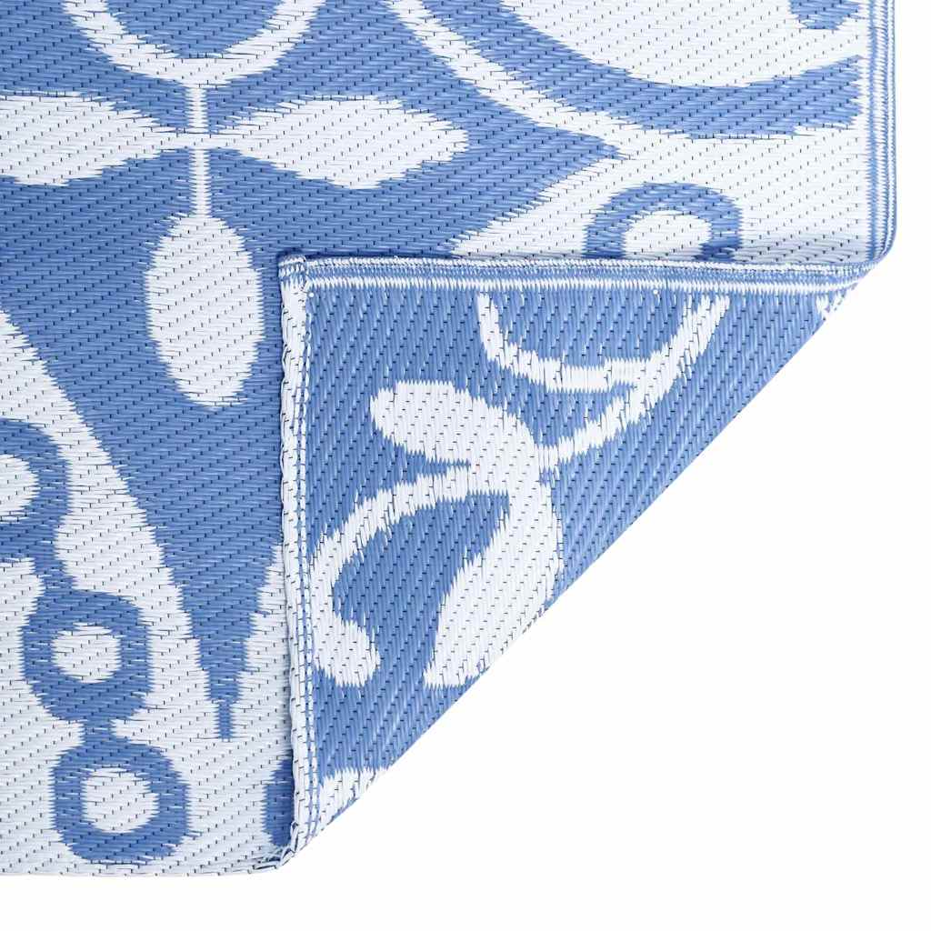 Outdoor Teppich Babyblau 300 x 400 cm PP