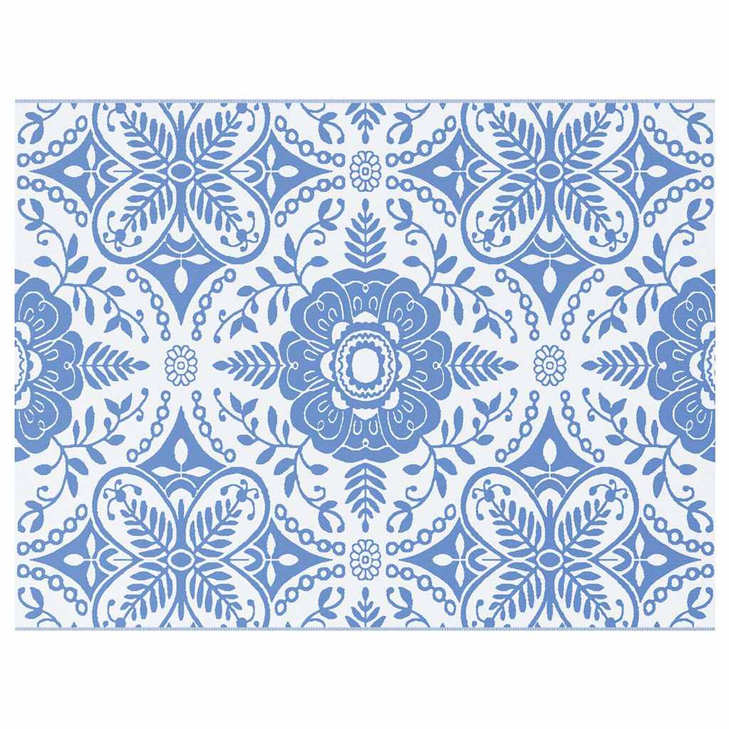 Outdoor Teppich Babyblau 300 x 400 cm PP
