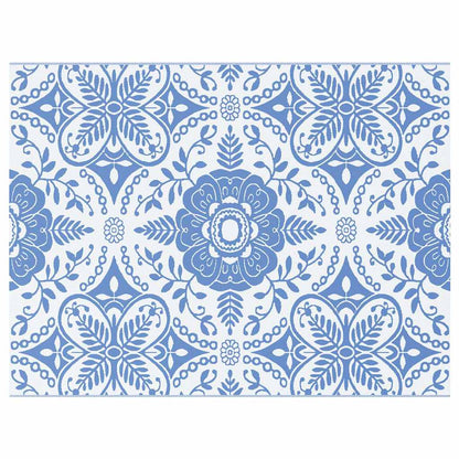 Outdoor Teppich Babyblau 300 x 400 cm PP