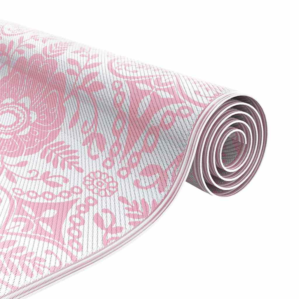 Outdoor Teppich Rosa 300 x 400 cm PP