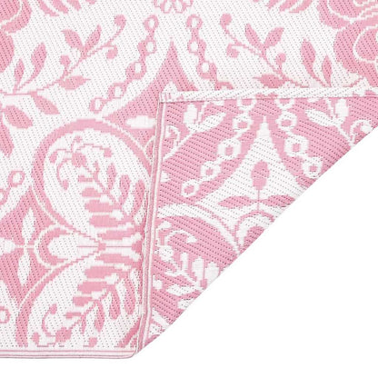 Outdoor Teppich Rosa 300 x 400 cm PP