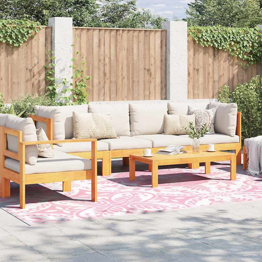 Outdoor Teppich Rosa 300 x 400 cm PP