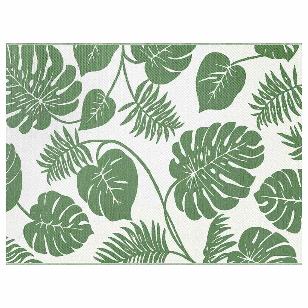 Outdoor Teppich Blatt 300 x 400 cm PP