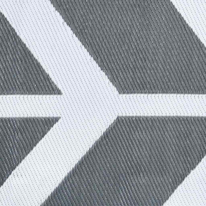 Outdoor Teppich ARAKIL Grau 300 x 400 cm PP