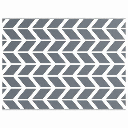 Outdoor Teppich ARAKIL Grau 300 x 400 cm PP