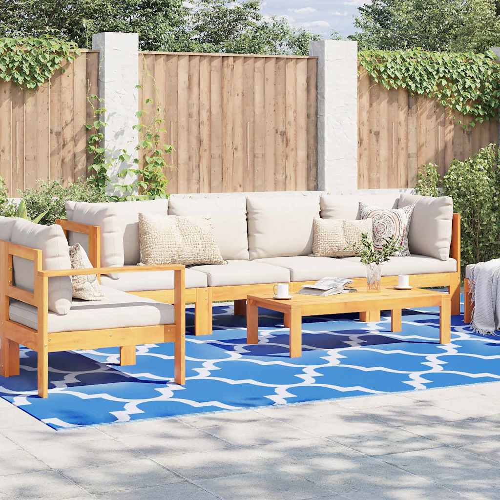 Outdoor Teppich Blau 300 x 400 cm PP