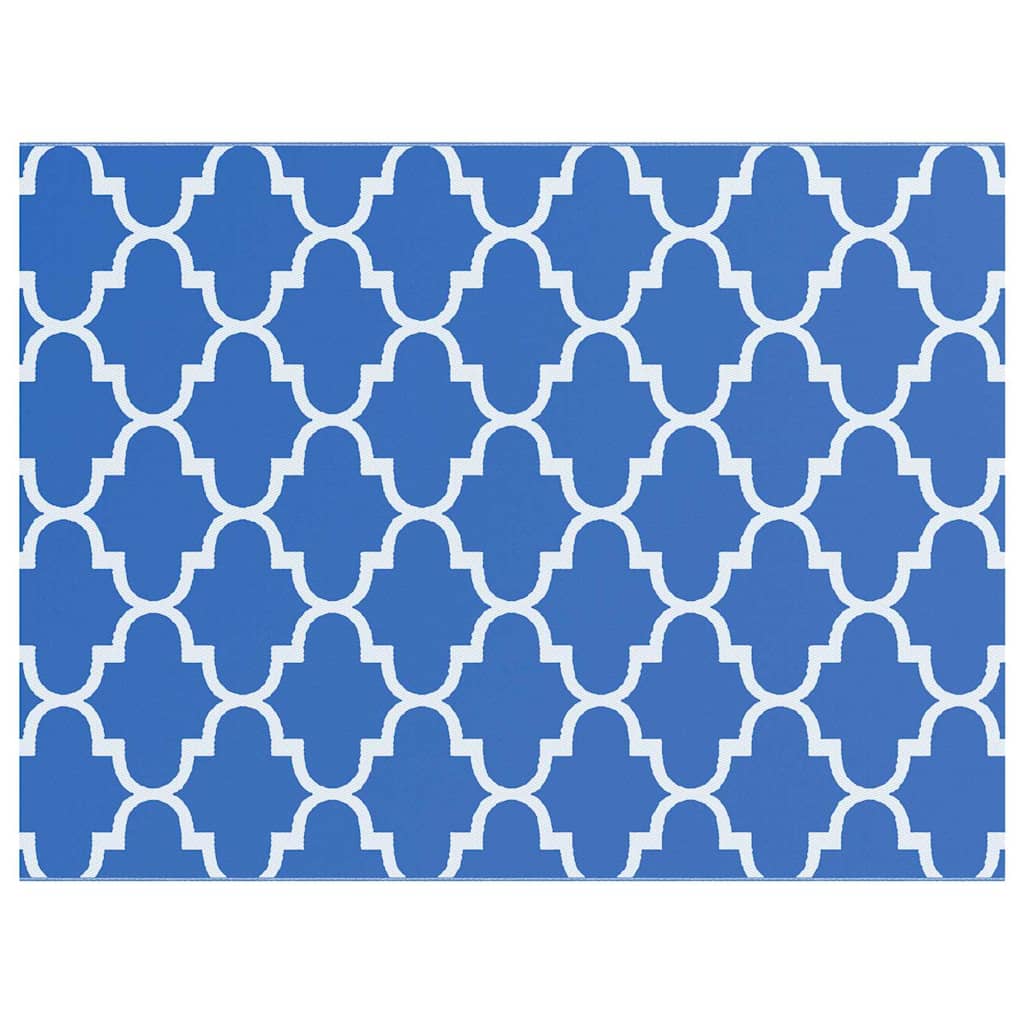 Outdoor Teppich Blau 300 x 400 cm PP