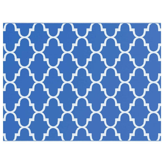 Outdoor Teppich Blau 300 x 400 cm PP