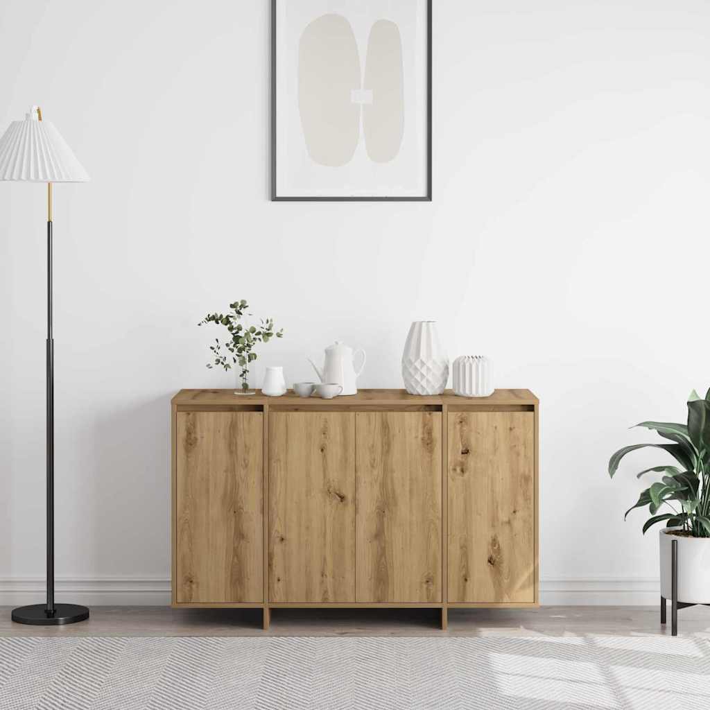 Sideboard Artisan-Eiche 120 x 41 x 75 cm Holzwerkstoff