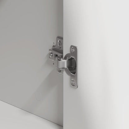 Sideboard mit Schubladen Weiß 120 x 41 x 75 cm Holzwerkstoff