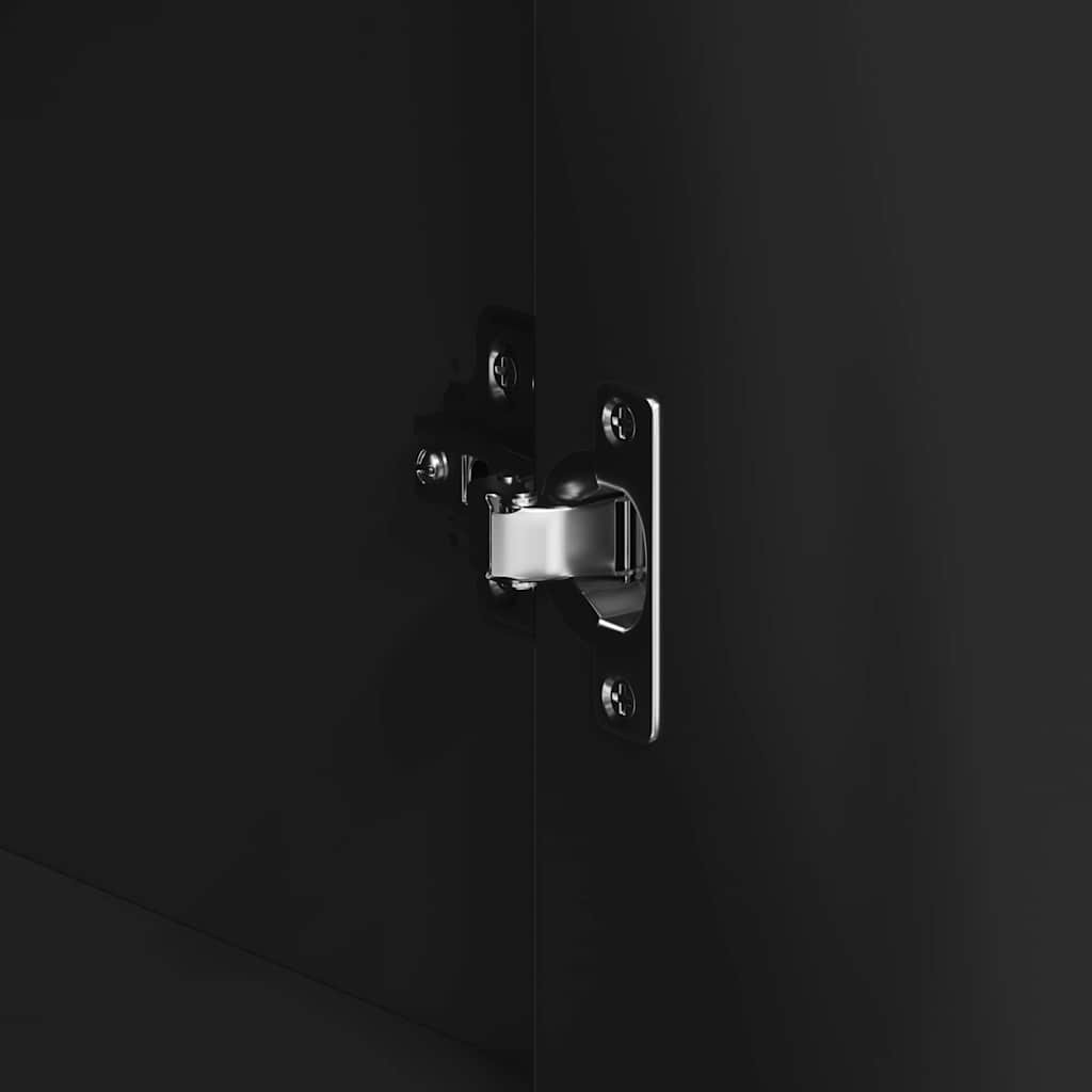 Sideboard mit Schubladen Schwarz 120 x 41 x 75 cm Holzwerkstoff