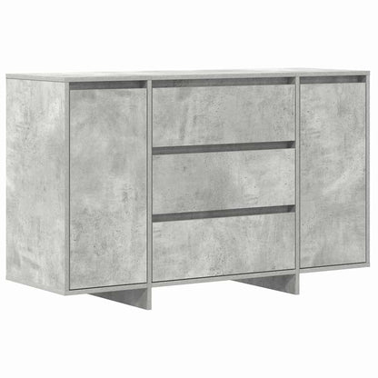 Sideboard Betongrau 120 x 41 x 75 cm Holzwerkstoff