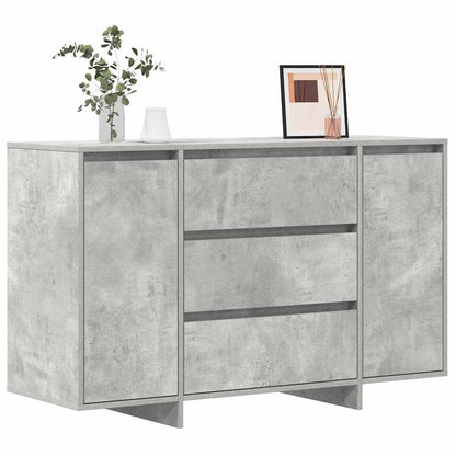 Sideboard Betongrau 120 x 41 x 75 cm Holzwerkstoff