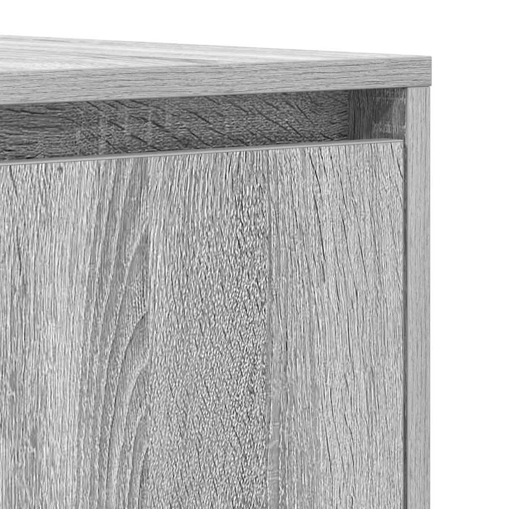 Sideboard Grau Sonoma 120 x 41 x 75 cm Holzwerkstoff