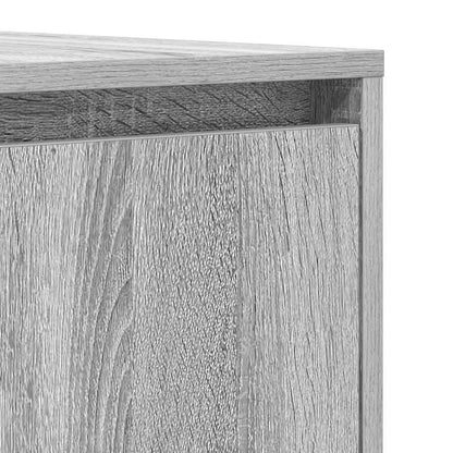 Sideboard Grau Sonoma 120 x 41 x 75 cm Holzwerkstoff