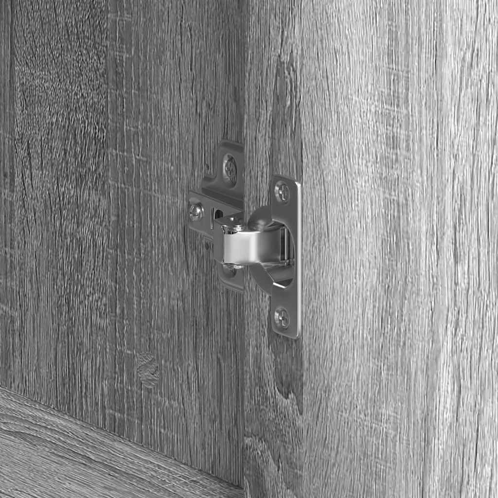 Sideboard Grau Sonoma 120 x 41 x 75 cm Holzwerkstoff