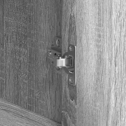 Sideboard Grau Sonoma 120 x 41 x 75 cm Holzwerkstoff