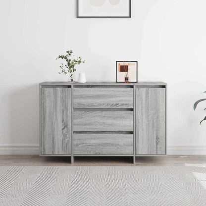 Sideboard Grau Sonoma 120 x 41 x 75 cm Holzwerkstoff