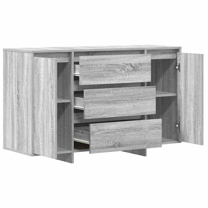 Sideboard Grau Sonoma 120 x 41 x 75 cm Holzwerkstoff