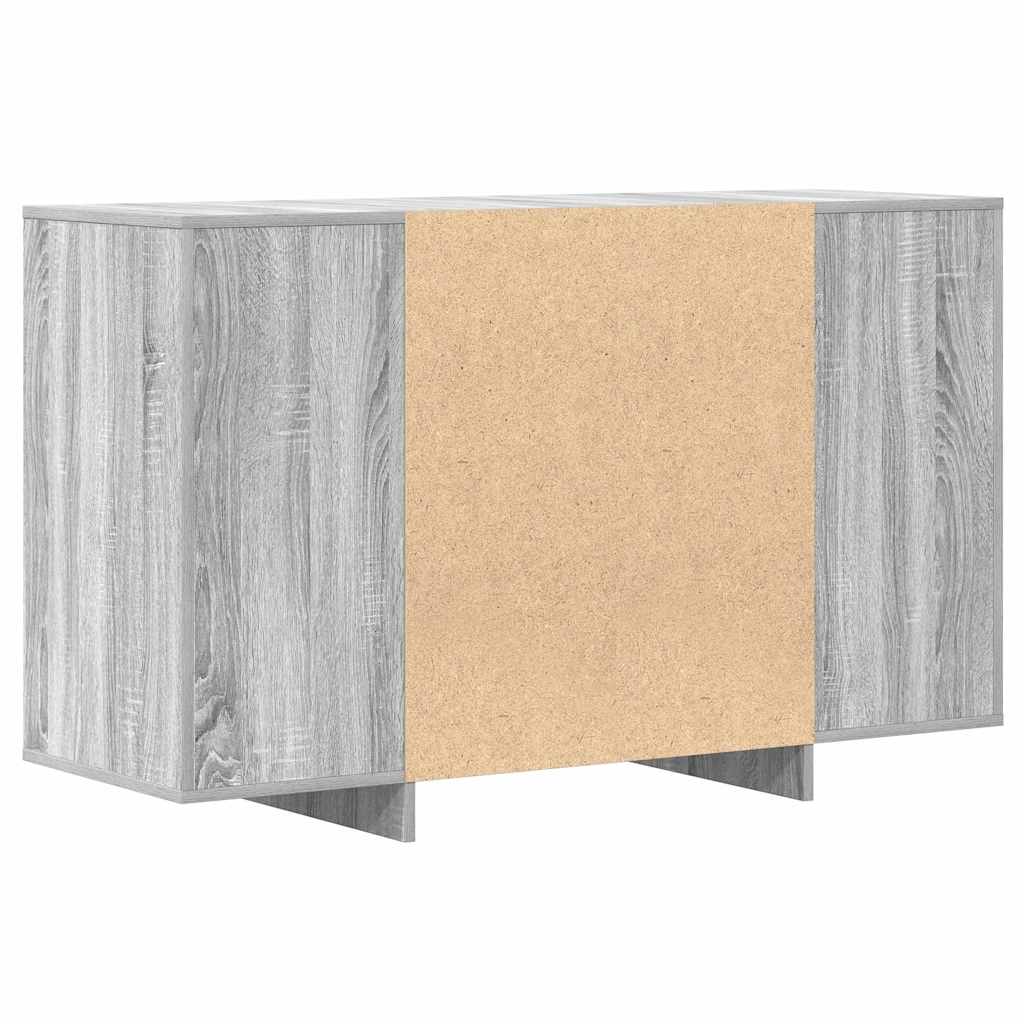 Sideboard Grau Sonoma 120 x 41 x 75 cm Holzwerkstoff
