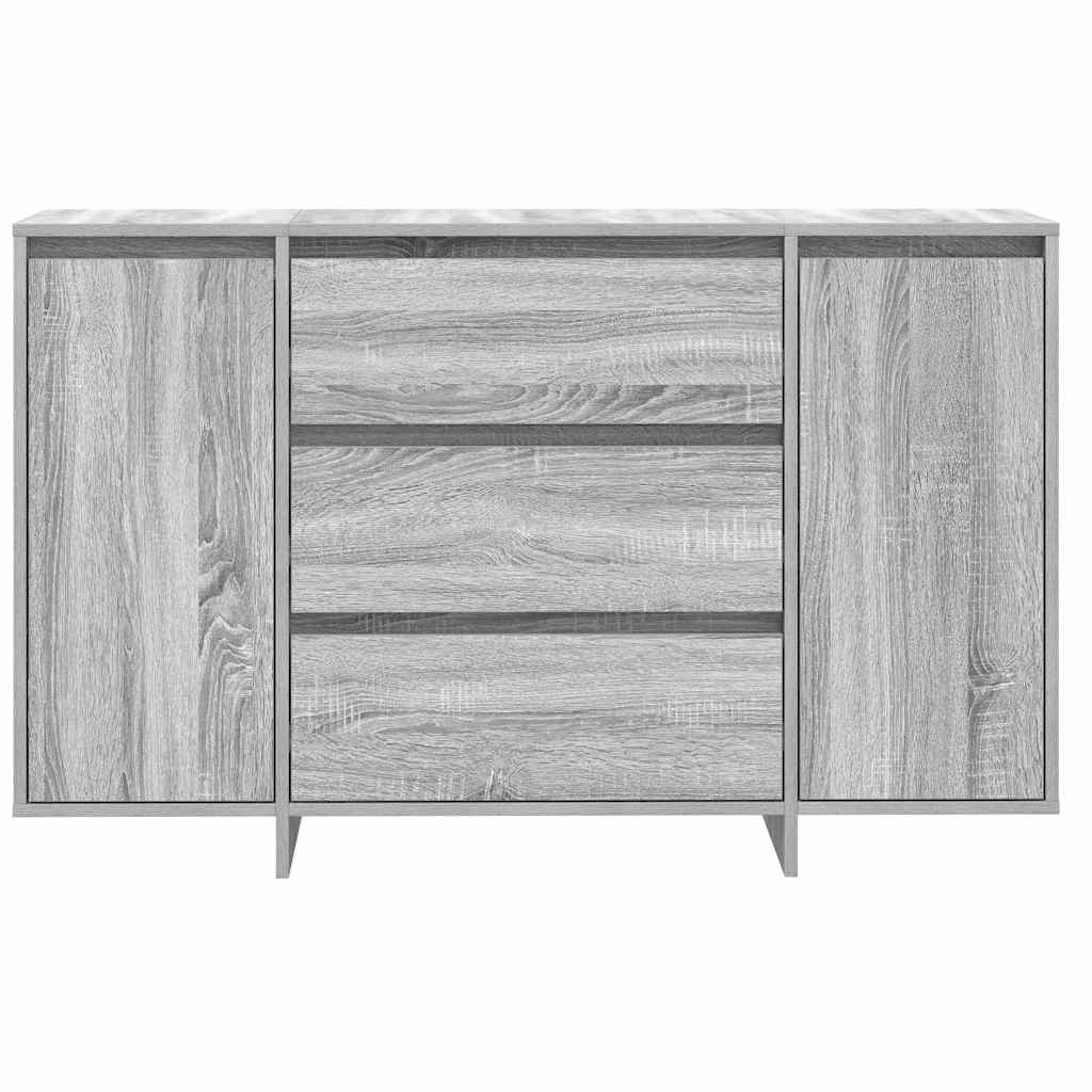 Sideboard Grau Sonoma 120 x 41 x 75 cm Holzwerkstoff