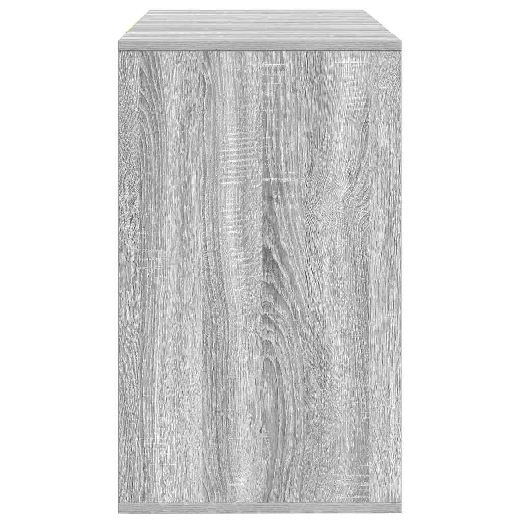 Sideboard Grau Sonoma 120 x 41 x 75 cm Holzwerkstoff