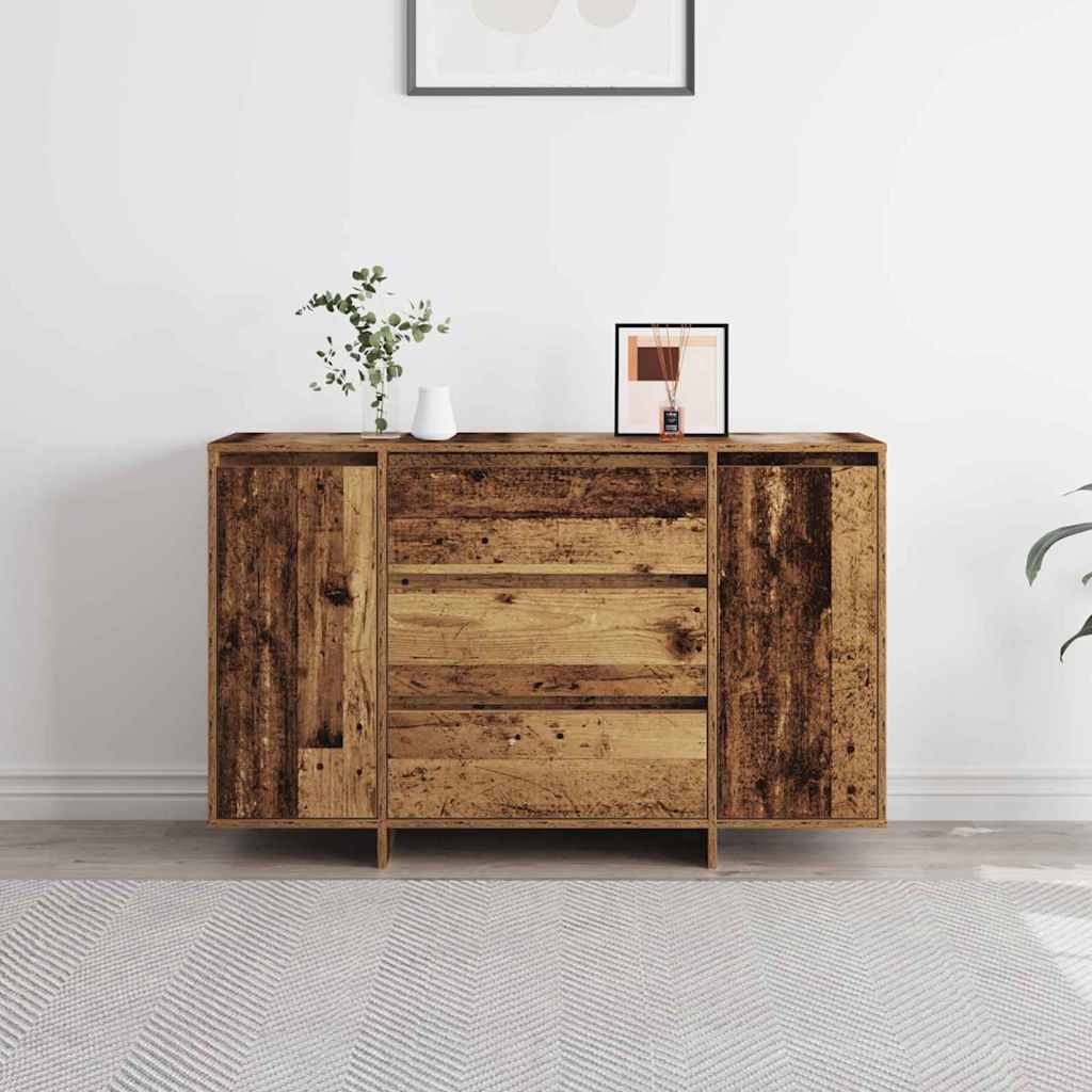 Sideboard mit Schubladen Altholz 120 x 41 x 75 cm Holzwerkstoff